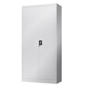 Armario metálico OLIMPO 902P40, puertas abatibles, 90x40x185 cms, gris ral 7035