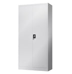 Armario metálico OLIMPO 902P40, puertas abatibles, 90x40x185 cms, gris ral 7035