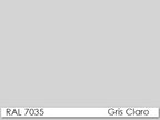 Cajonera metálica OLIMPO 2C1A, ruedas, 3 cajones, gris ral 7035.