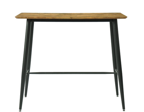 Mesa alta NITRA, metal, tapa DM 6064 vintage, 120 x 60 cms