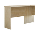 Mesa auxiliar ECO, bilaminado color natura, 90 x 40 cms