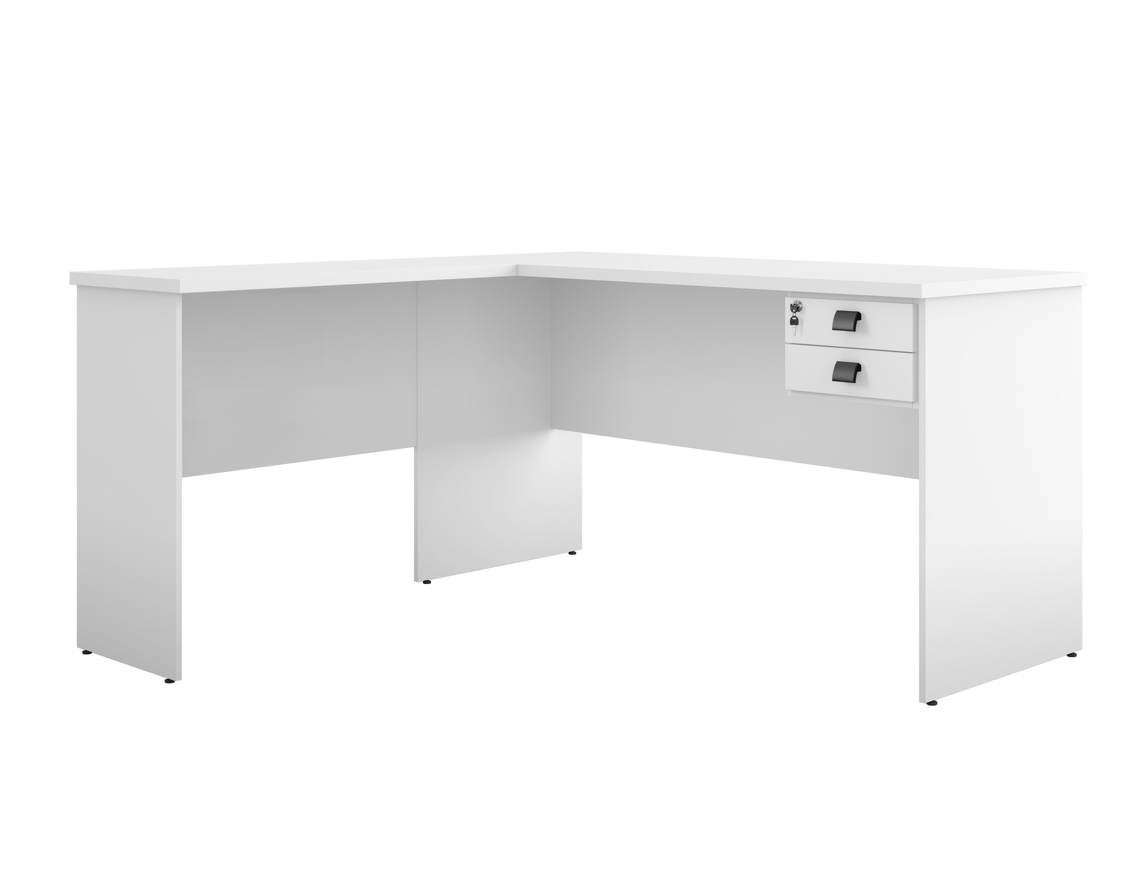 Mesa auxiliar ECO, bilaminado color platino, 90 x 40 cms