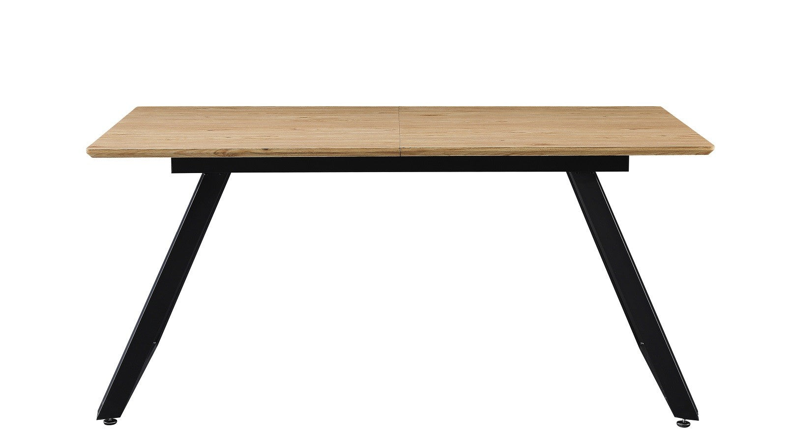 Mesa BÉRGAMO, extensible, metal, DM bilaminado,160 ~ 200x90 cms