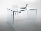 Mesa CONCORD NEW, cristal curvado, 150 x 80 cms
