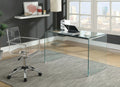 Mesa FRIBURGO, cristal templado transparente, 120 x 60 cms