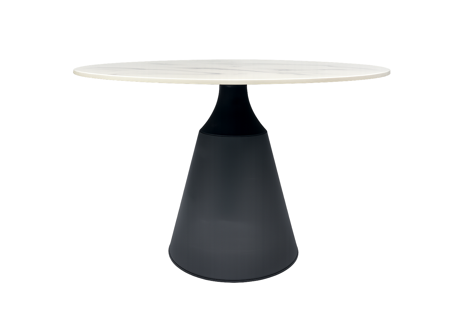 Mesa NAIDA, metal, tapa de cerámica, 120 cms de diámetro