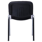 Silla NIZA NEW AM, chasis cromado, tejido A1, color negro*