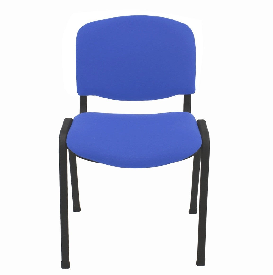 Silla NIZA NEW AM, chasis epoxi negro, tejido A20, color azul*.