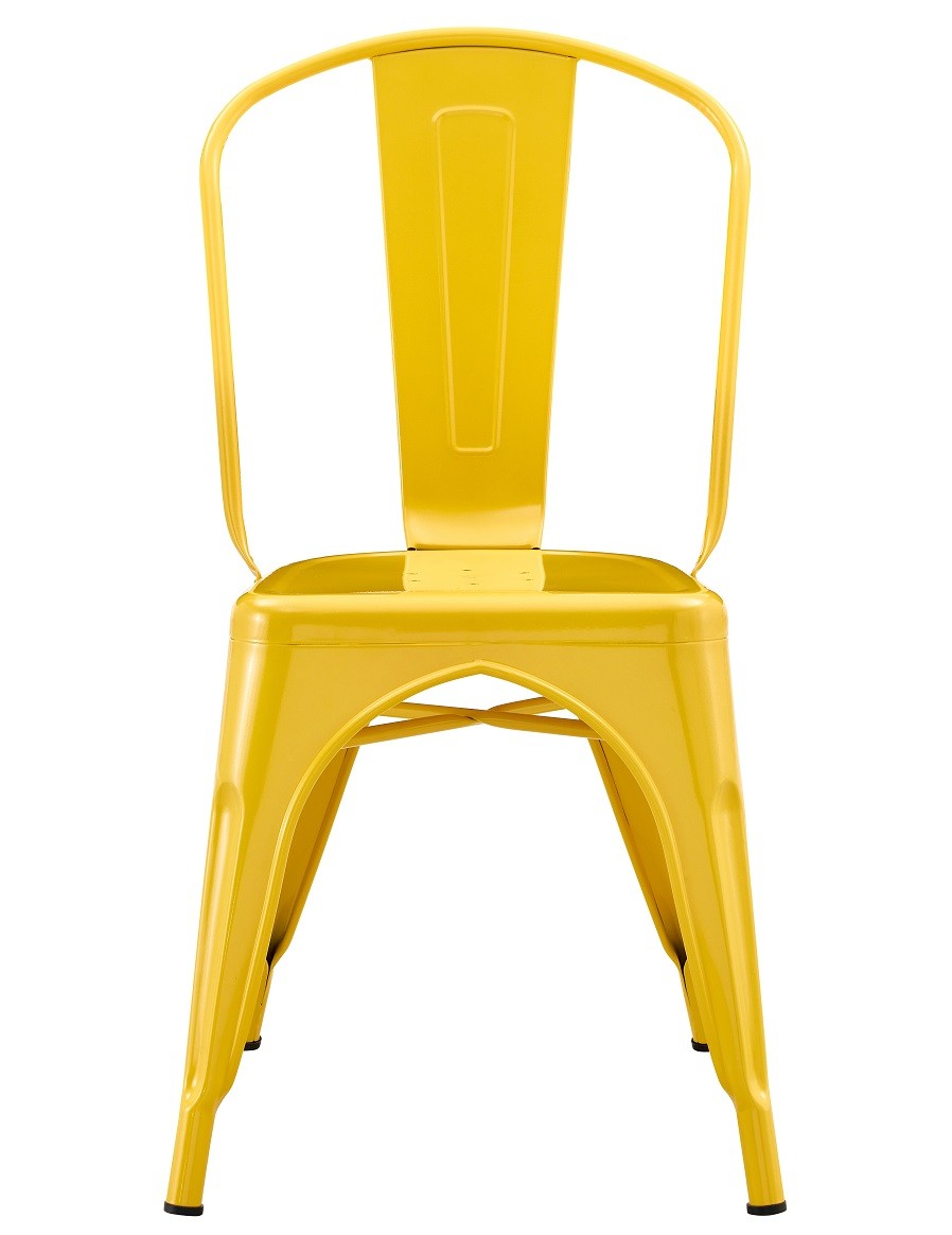 Silla TOL EK LIMITED, acero, amarilla