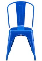 Silla TOL EK LIMITED, acero, azul