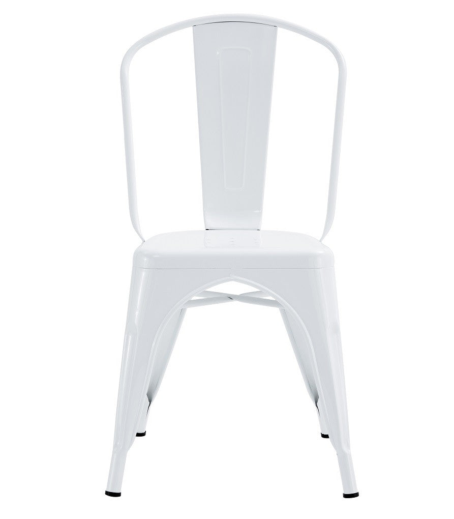 Silla TOL EK LIMITED, acero, blanca