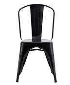 Silla TOL EK LIMITED, acero, negra