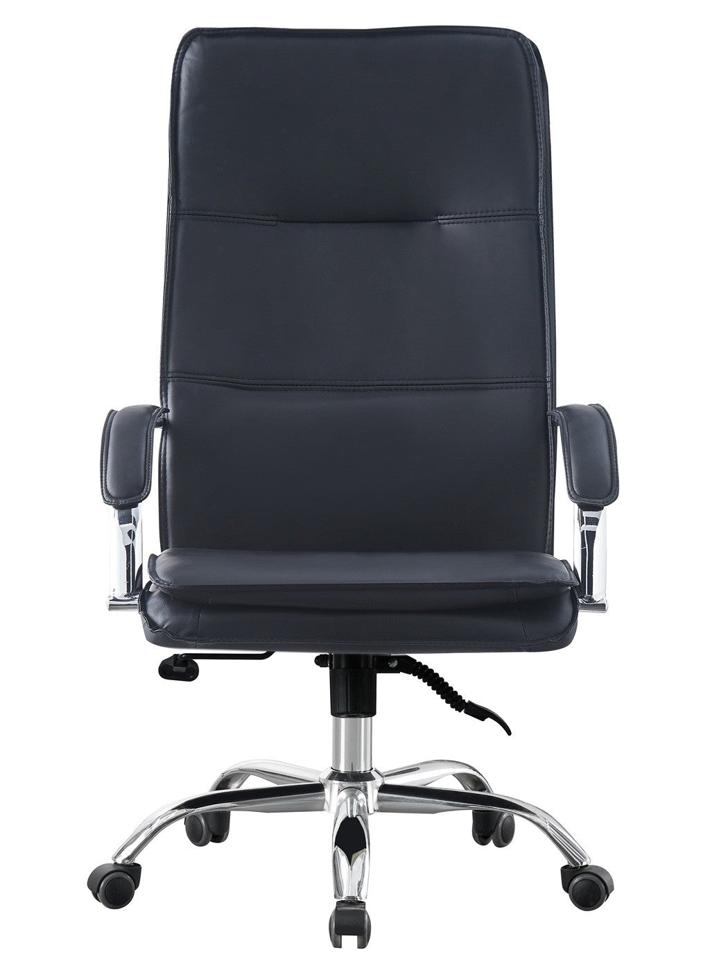 Sillón de oficina NEROTH, alto, mecanismo multifunción, similpiel negra