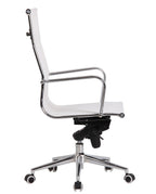 Sillón de oficina ZURICH, alto, malla blanca