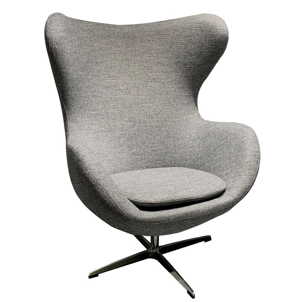 Sillón EG, tapizado cachemira gris 51