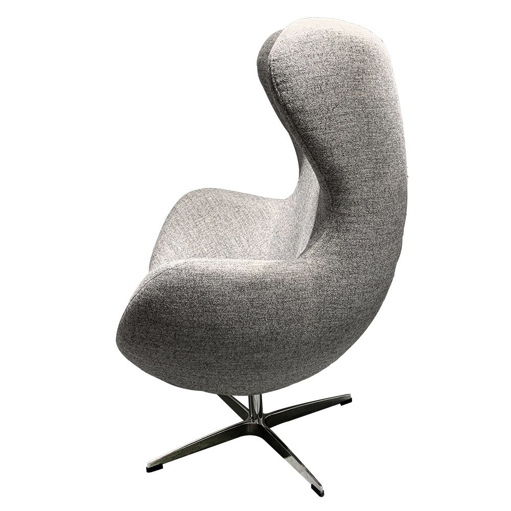 Sillón EG, tapizado cachemira gris 51