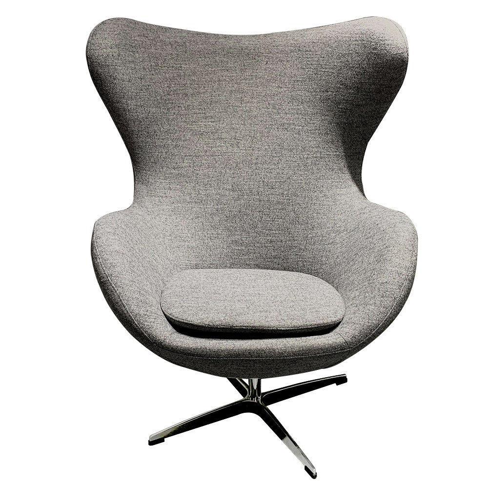 Sillón EG, tapizado cachemira gris 51