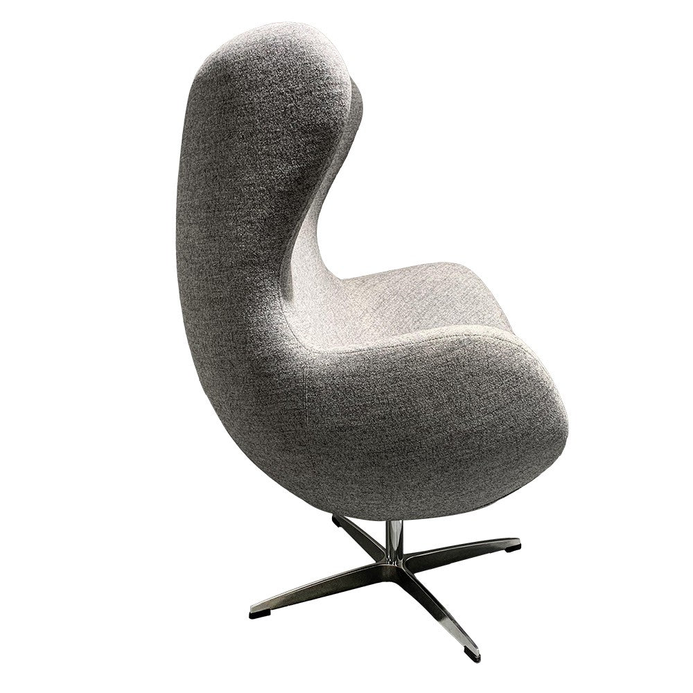 Sillón EG, tapizado cachemira gris 51