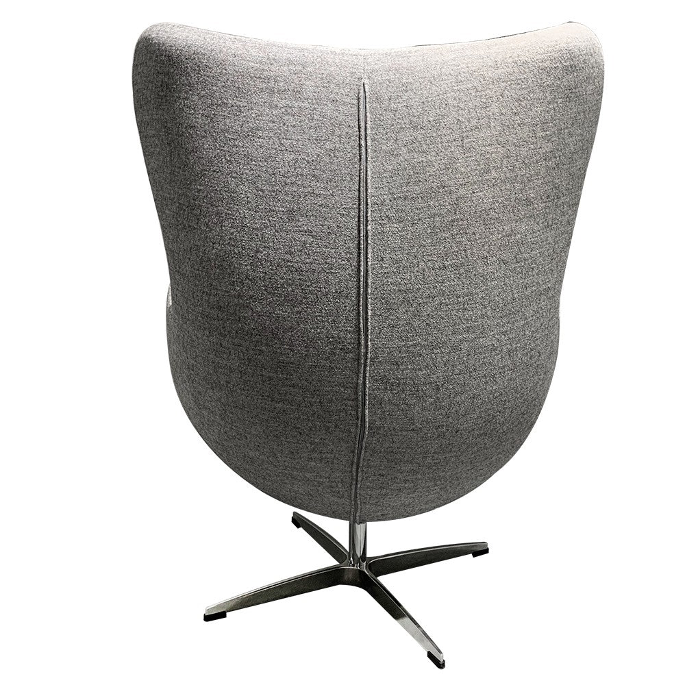 Sillón EG, tapizado cachemira gris 51
