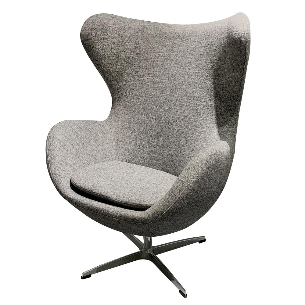 Sillón EG, tapizado cachemira gris 51