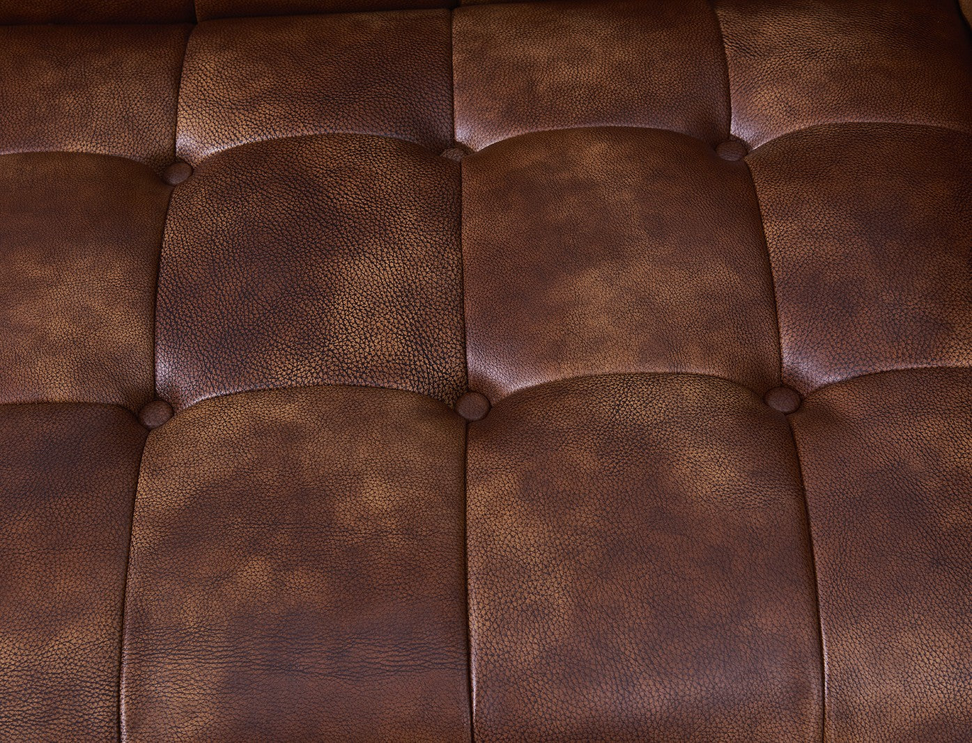 Sillón LEWIS, similpiel cuero viejo