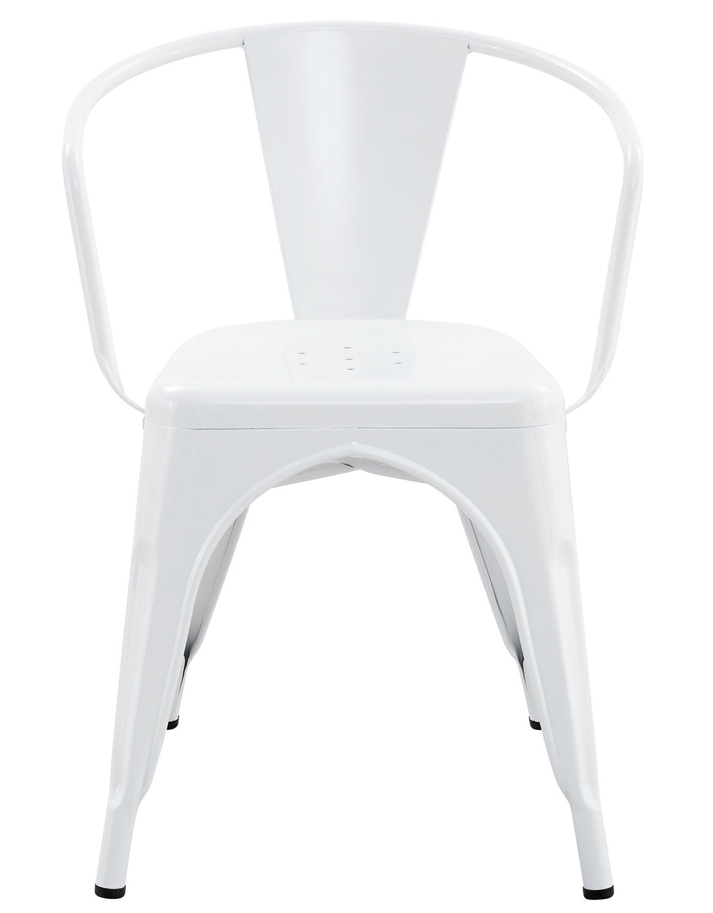 Sillón TOL EK LIMITED, acero, blanco