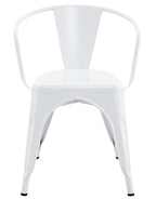 Sillón TOL EK LIMITED, acero, blanco