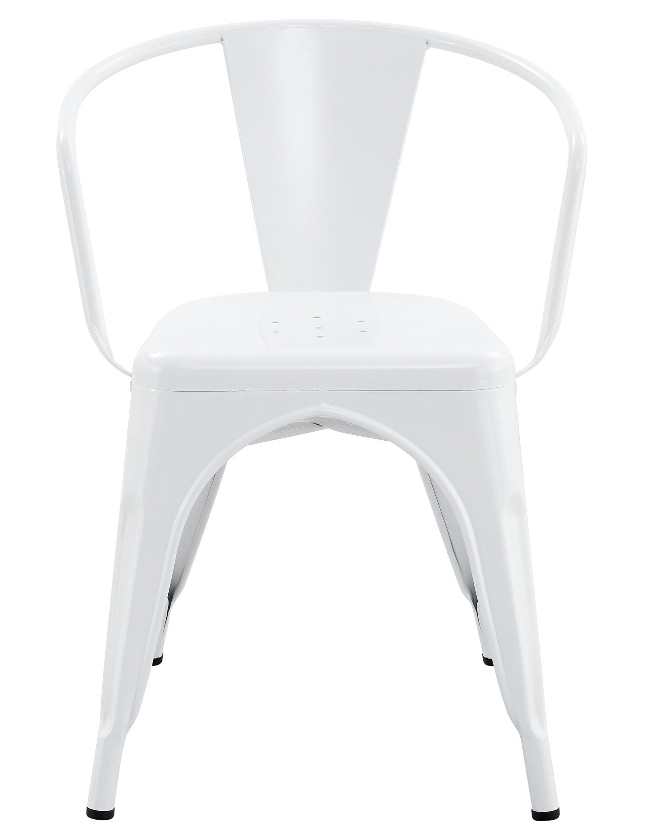 Sillón TOL EK LIMITED, acero, blanco