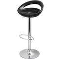 Taburete FLIT (M), cromado, abs negro