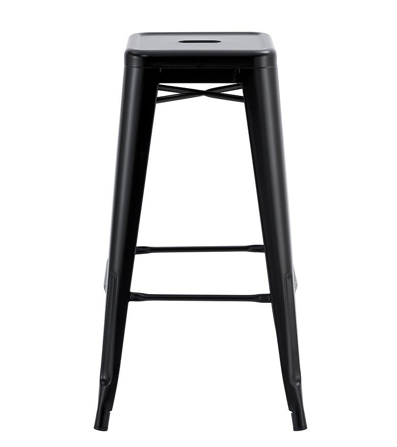 Taburete TOL EK LIMITED, acero, negro